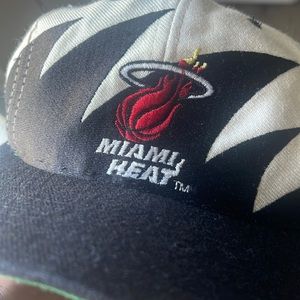 Miami Heat Logo Athletic Shark Hat 🧢🏀🔥
